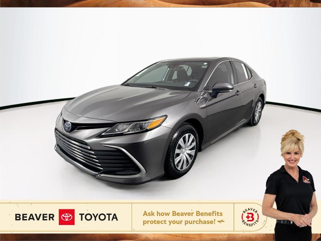 used 2021 Toyota Camry Hybrid car, priced at $23,500