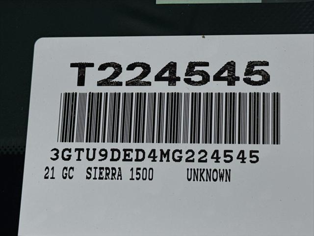 used 2021 GMC Sierra 1500 car, priced at $46,000
