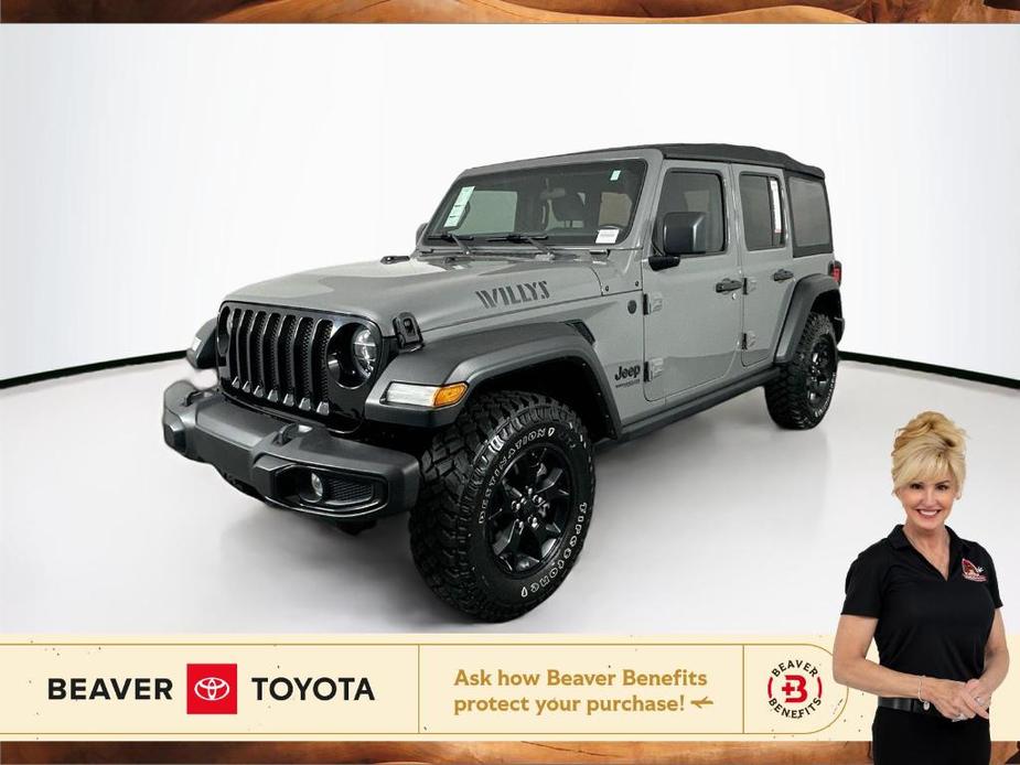 used 2021 Jeep Wrangler Unlimited car, priced at $33,000