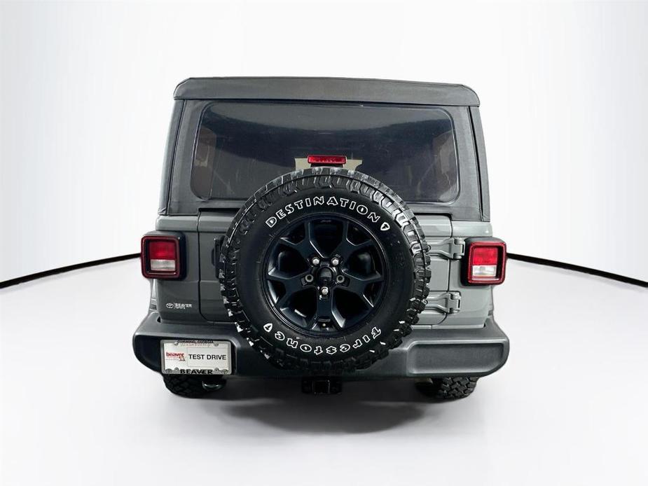 used 2021 Jeep Wrangler Unlimited car, priced at $33,000