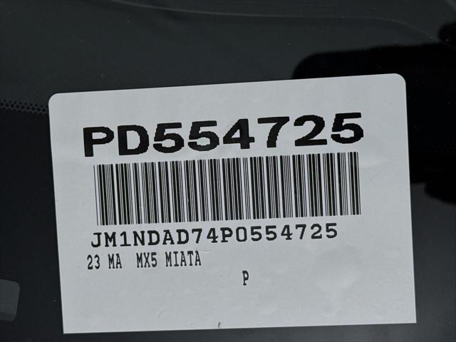 used 2023 Mazda MX-5 Miata car, priced at $35,000
