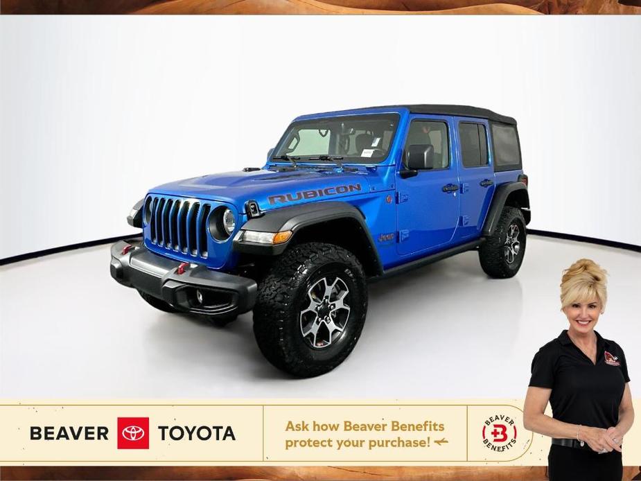 used 2022 Jeep Wrangler Unlimited car, priced at $45,500