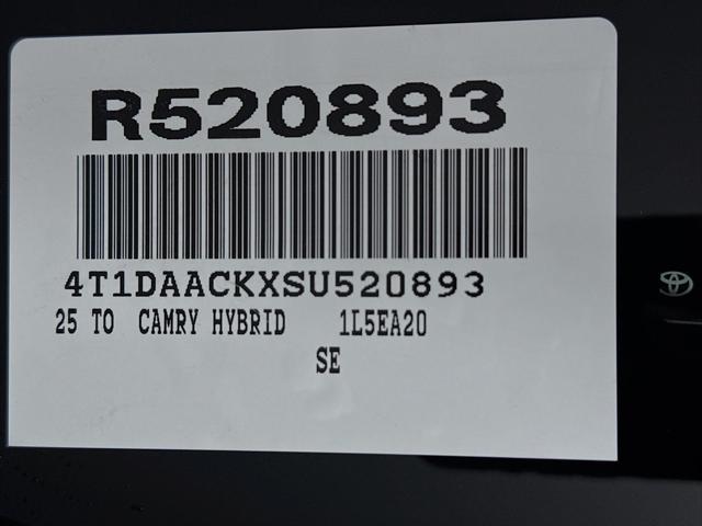 used 2025 Toyota Camry car, priced at $31,500