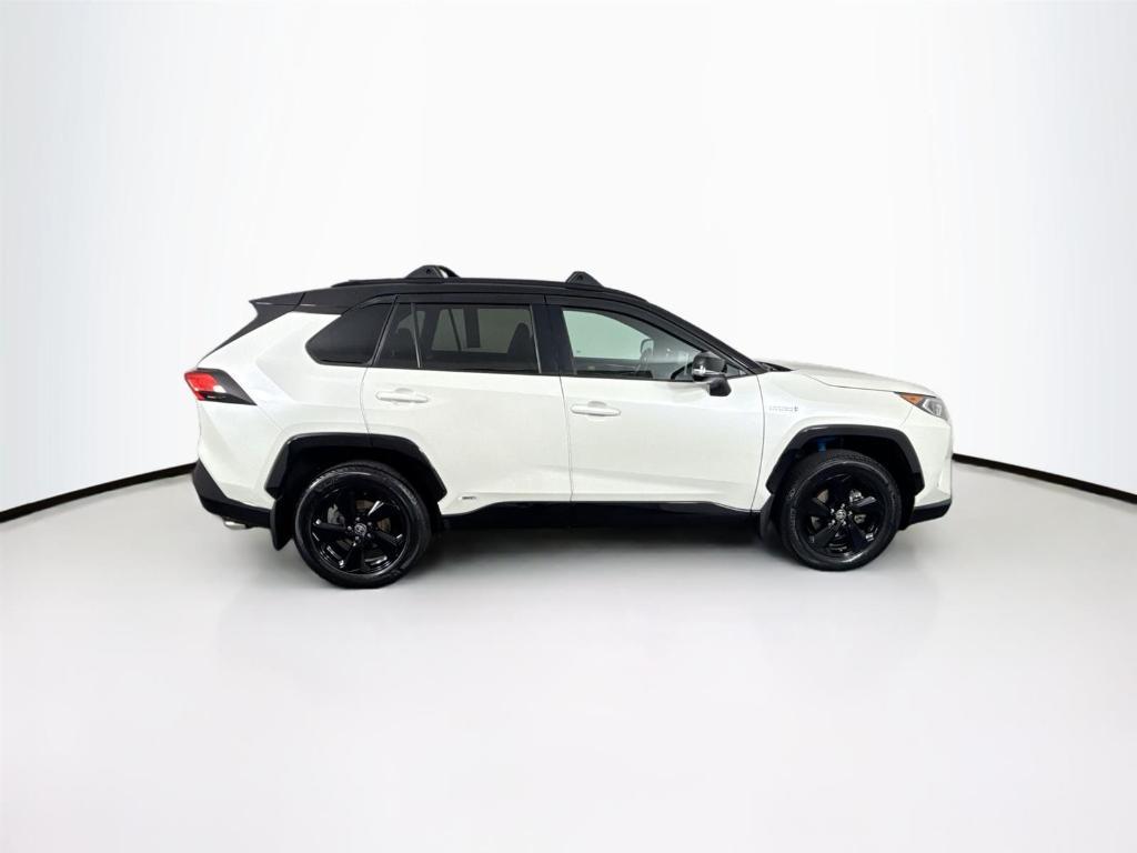 used 2021 Toyota RAV4 Hybrid car, priced at $35,000