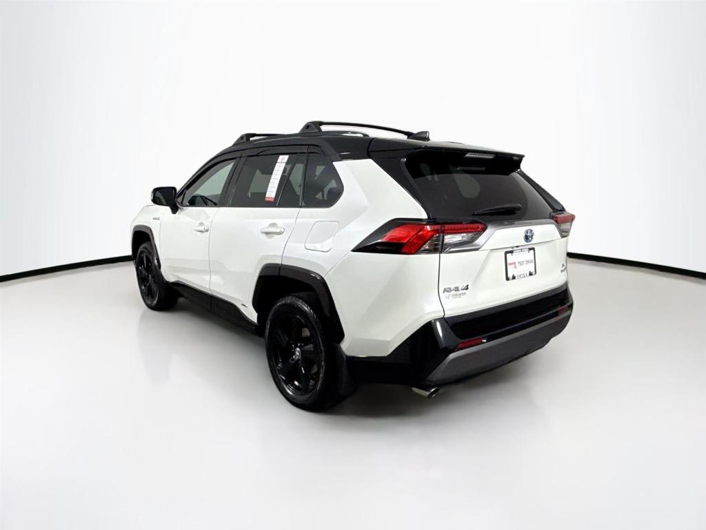 used 2021 Toyota RAV4 Hybrid car, priced at $35,000