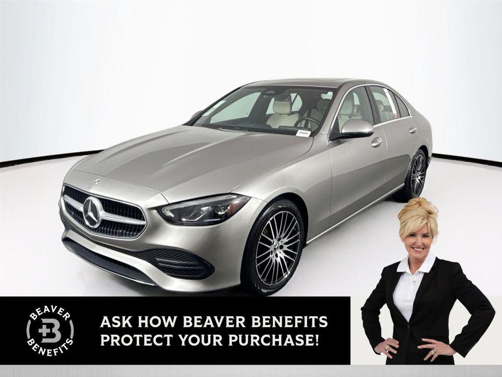 used 2022 Mercedes-Benz C-Class car, priced at $29,500