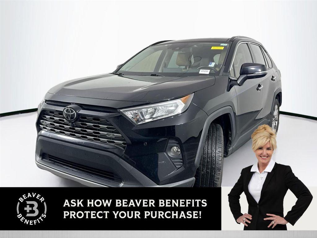 used 2021 Toyota RAV4 car, priced at $27,500