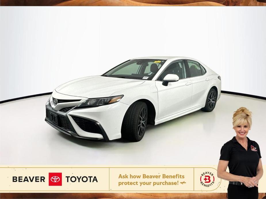 used 2021 Toyota Camry car, priced at $25,000