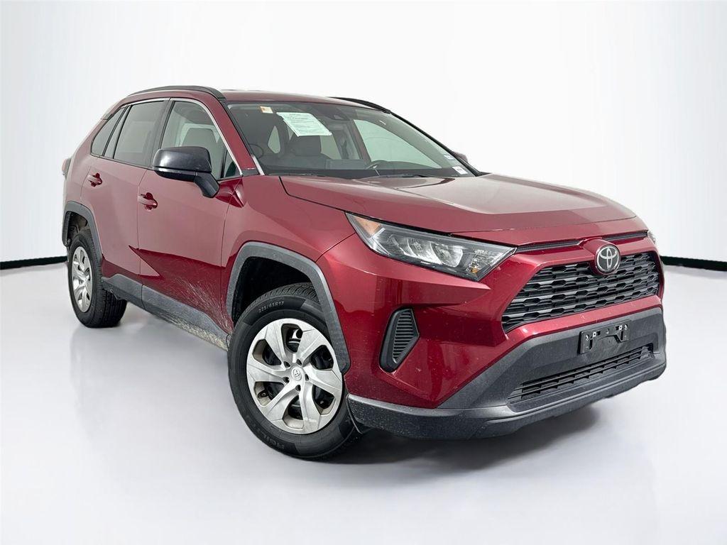 used 2021 Toyota RAV4 car, priced at $27,500