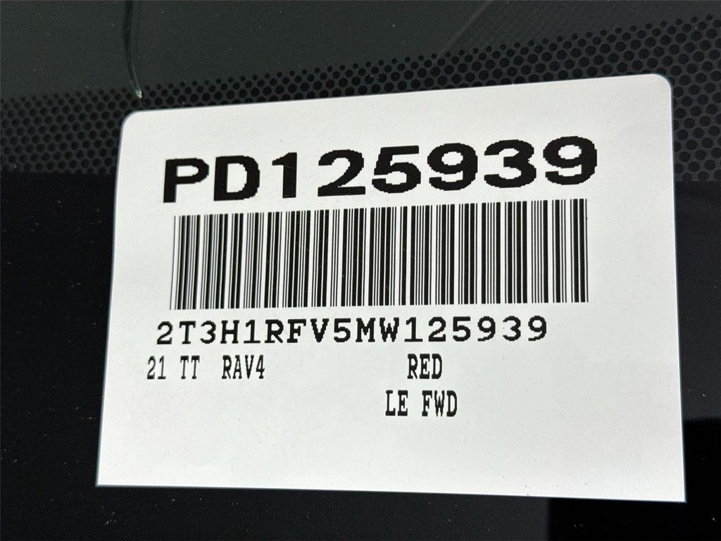 used 2021 Toyota RAV4 car, priced at $27,500