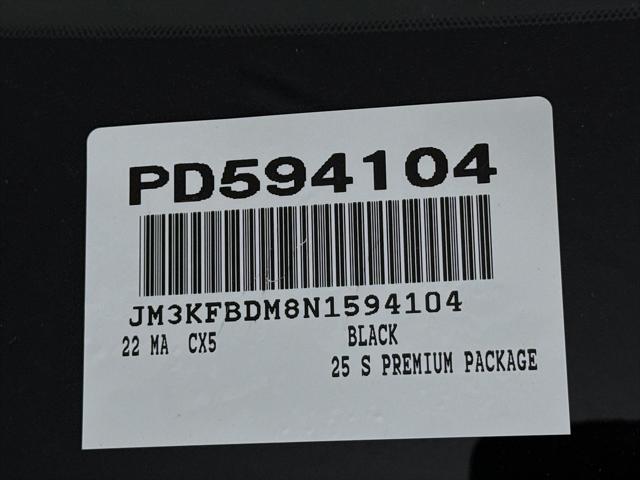 used 2022 Mazda CX-5 car, priced at $26,500