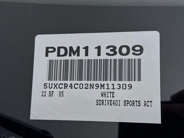 used 2022 BMW X5 car, priced at $48,000