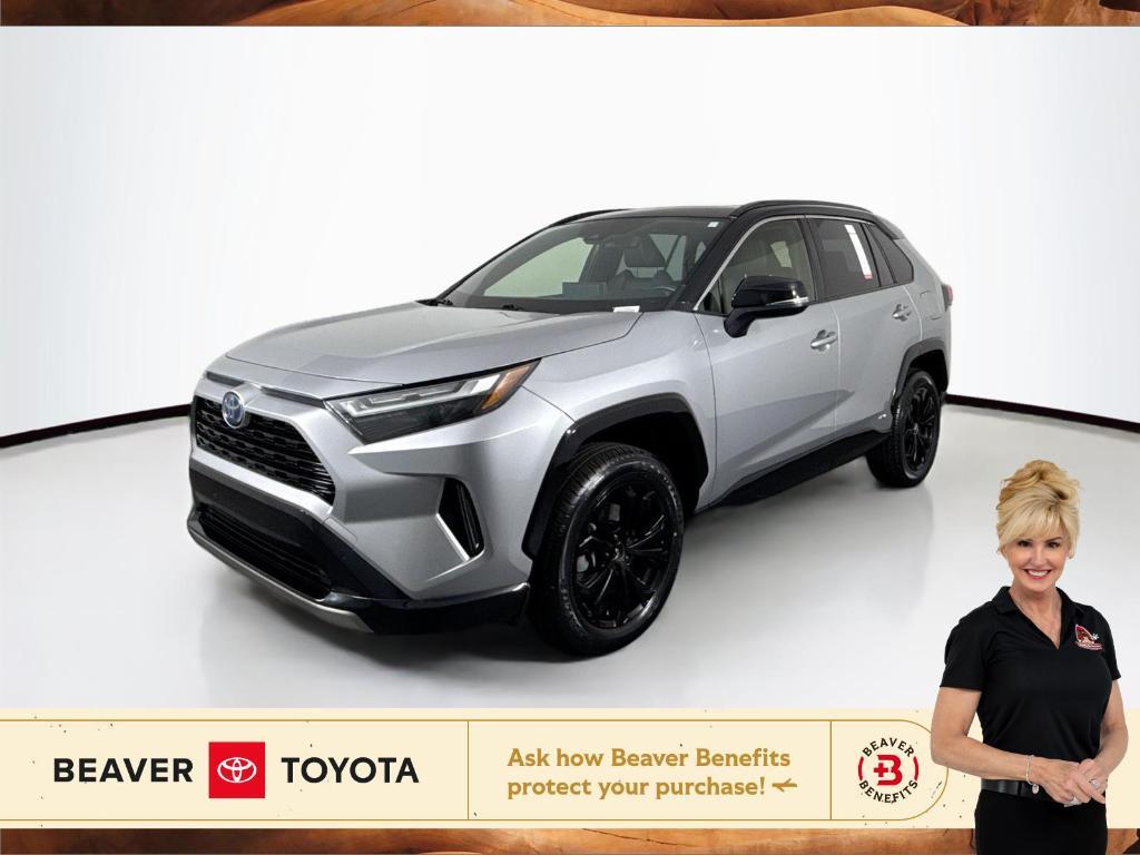 used 2022 Toyota RAV4 Hybrid car, priced at $35,000