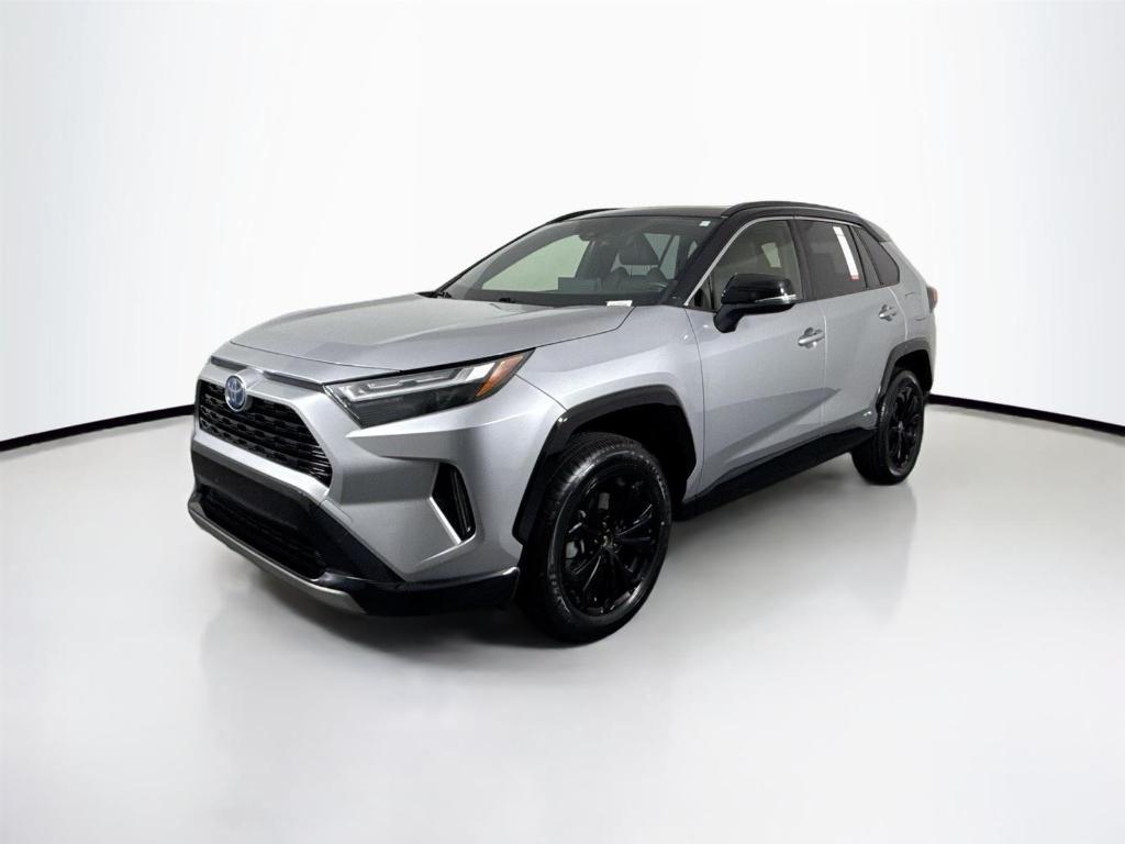 used 2022 Toyota RAV4 Hybrid car, priced at $35,000