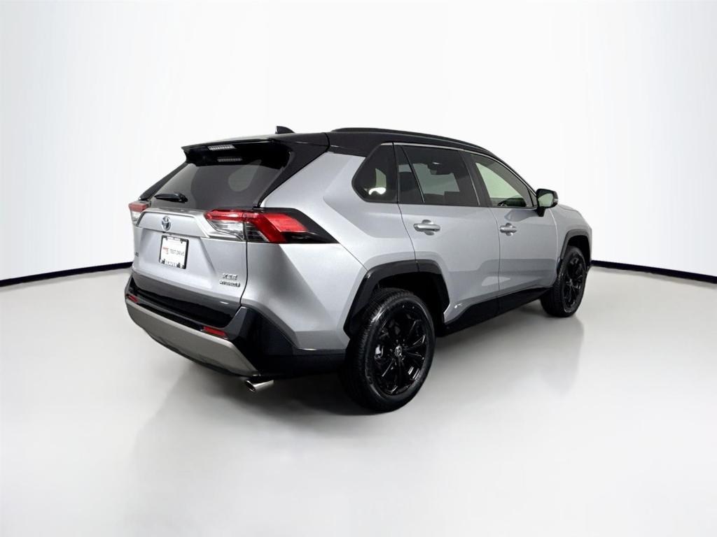 used 2022 Toyota RAV4 Hybrid car, priced at $35,000