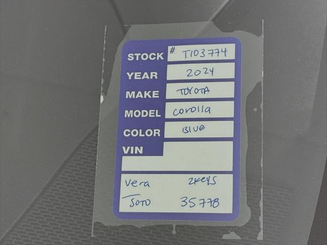 used 2024 Toyota Corolla car, priced at $26,000