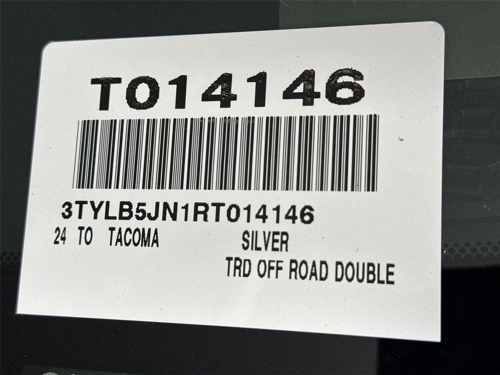 used 2024 Toyota Tacoma car, priced at $42,000