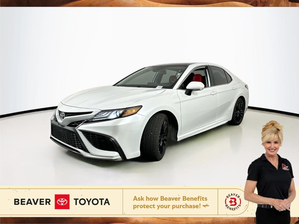 used 2021 Toyota Camry car, priced at $30,000