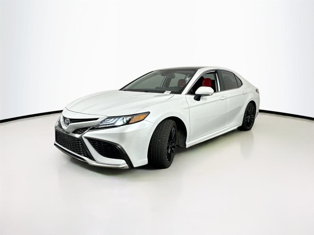 used 2021 Toyota Camry car, priced at $30,000