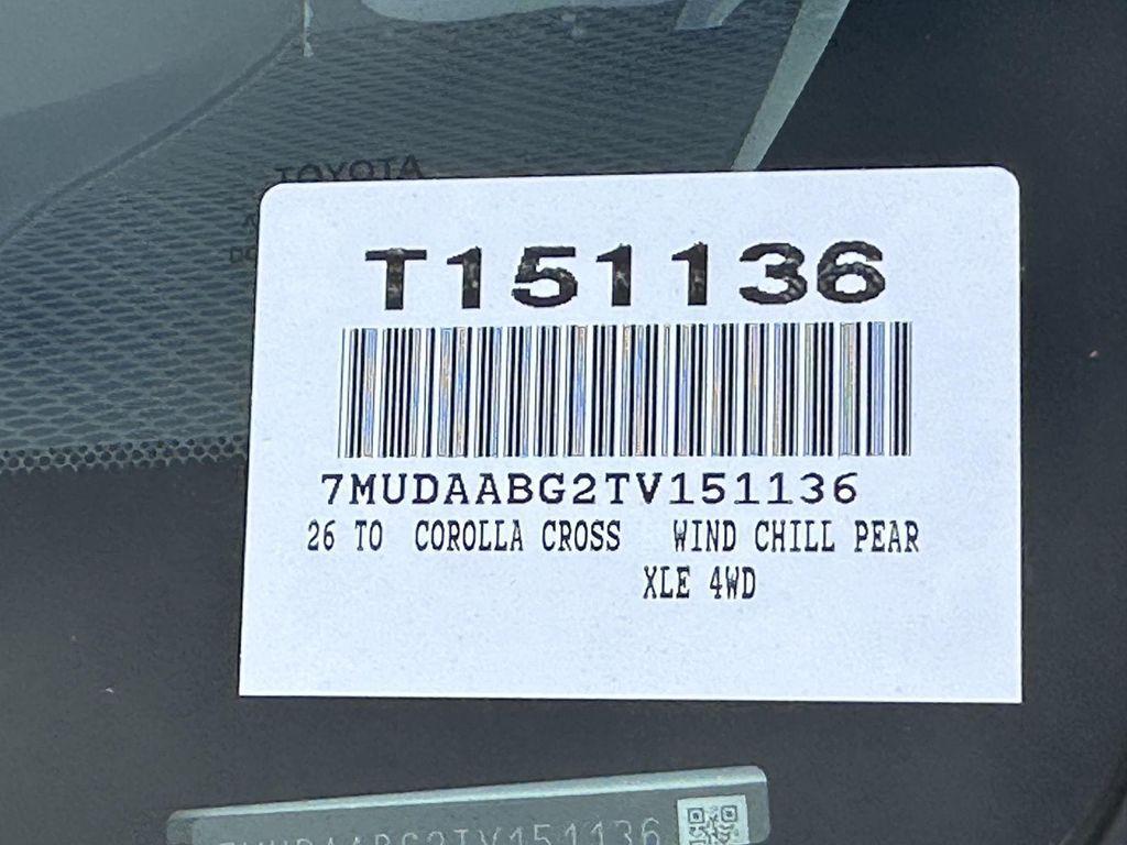 used 2026 Toyota Corolla Cross car, priced at $35,000