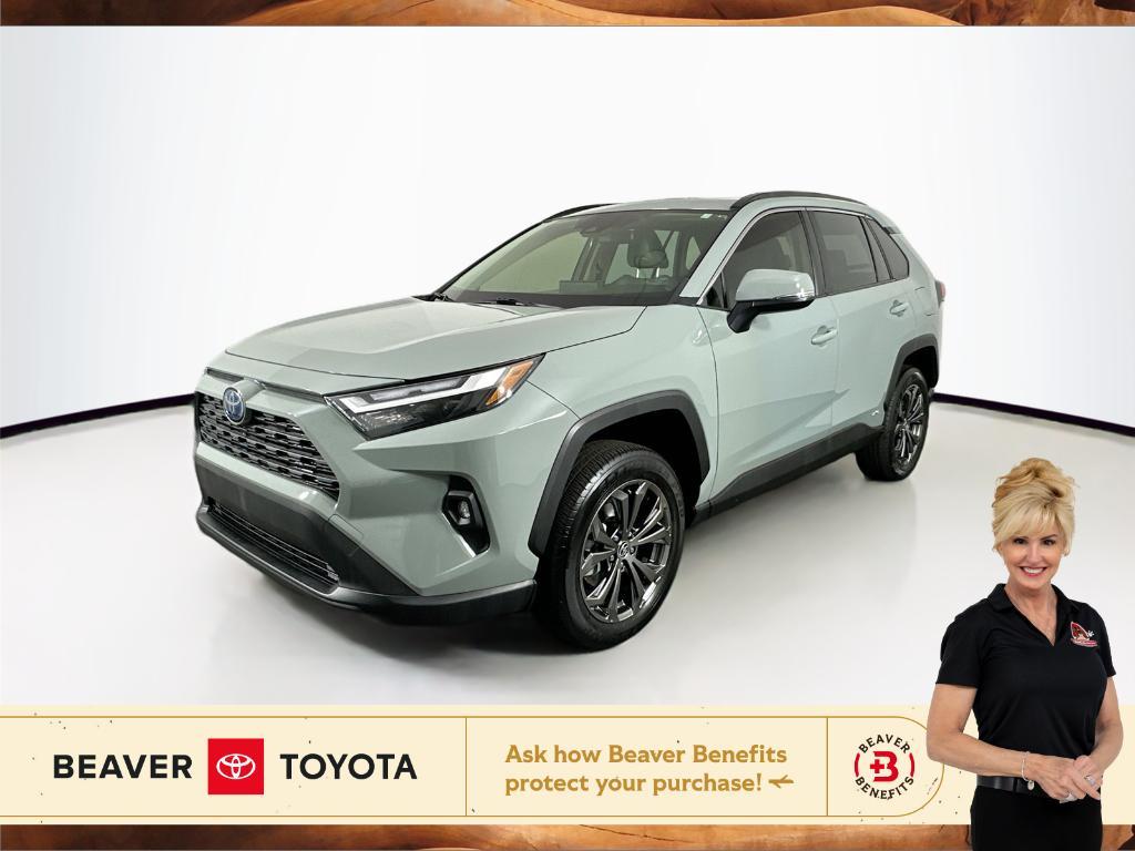 used 2022 Toyota RAV4 Hybrid car, priced at $40,000