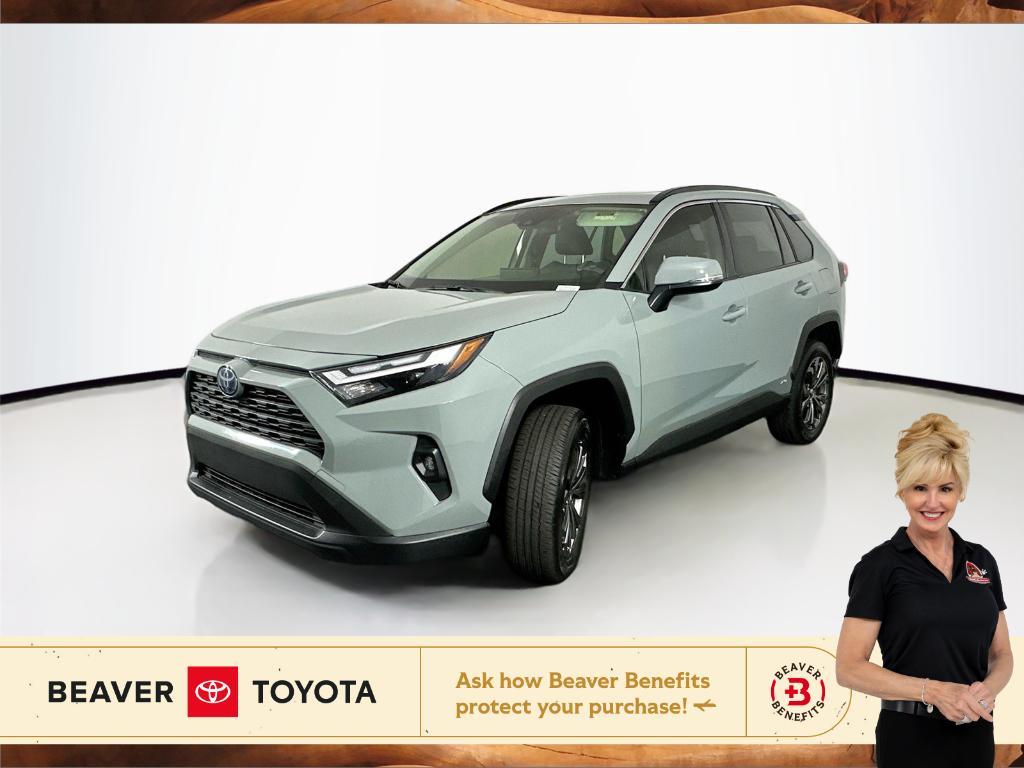 used 2022 Toyota RAV4 Hybrid car, priced at $40,000