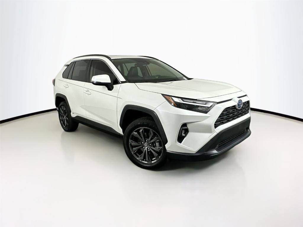 used 2022 Toyota RAV4 Hybrid car, priced at $40,000