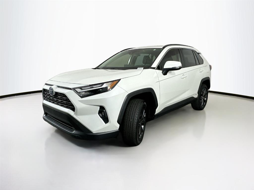 used 2022 Toyota RAV4 Hybrid car, priced at $40,000