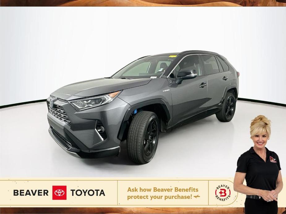 used 2021 Toyota RAV4 Hybrid car, priced at $37,000