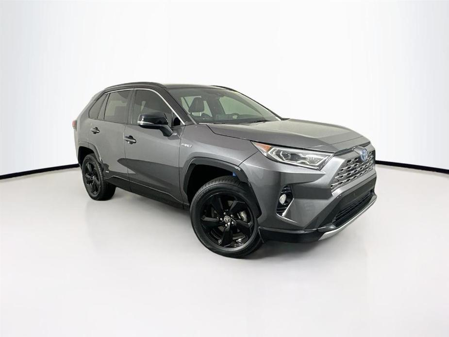 used 2021 Toyota RAV4 Hybrid car, priced at $37,000