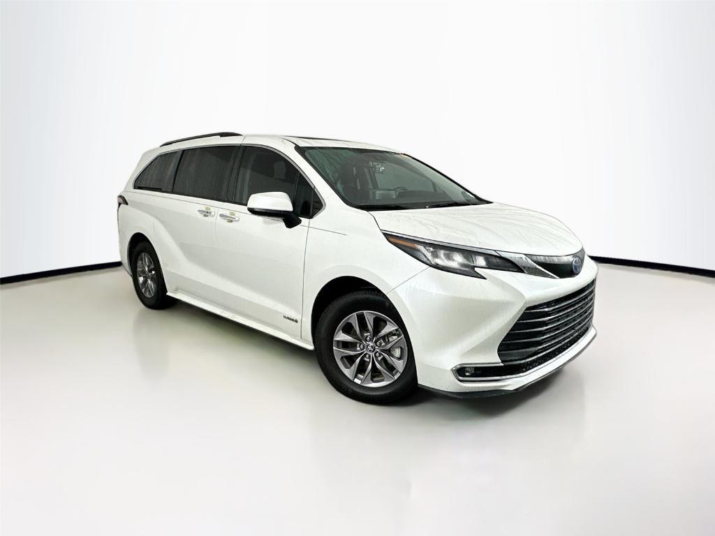 used 2021 Toyota Sienna car, priced at $42,000