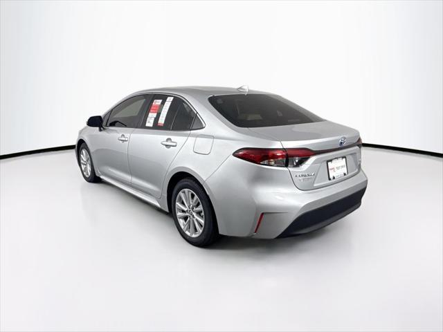 new 2025 Toyota Corolla Hybrid car, priced at $30,452