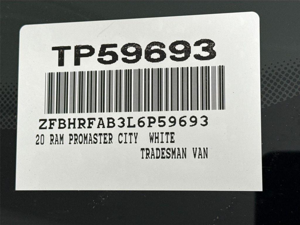used 2020 Ram ProMaster City car, priced at $18,000