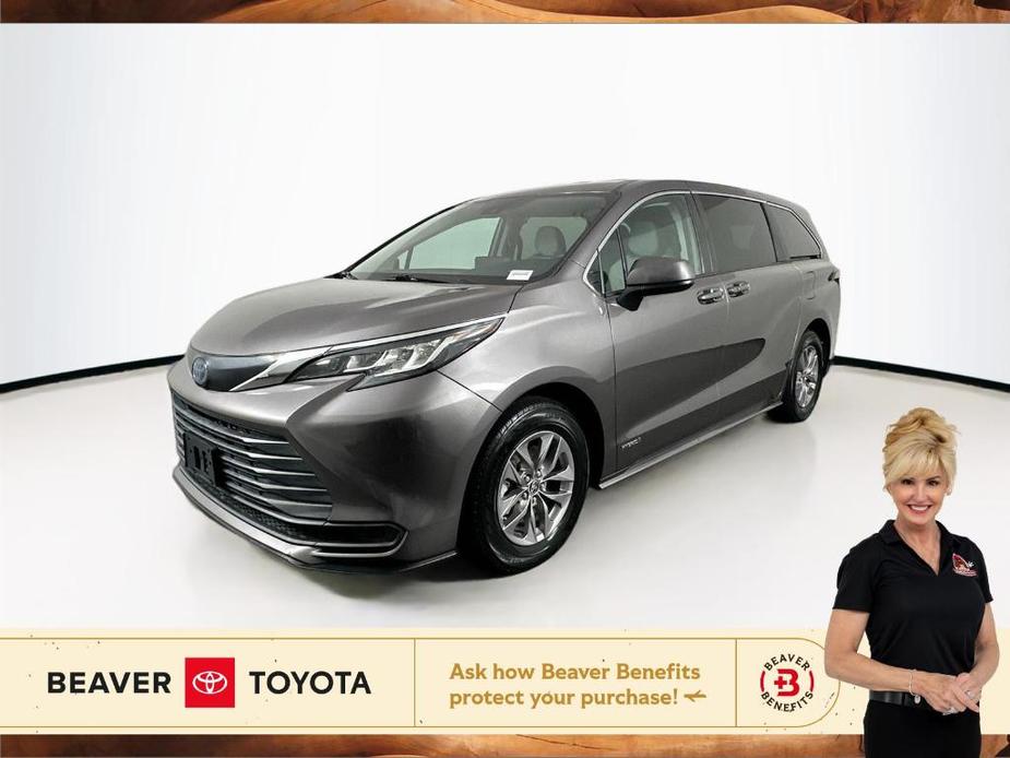 used 2021 Toyota Sienna car, priced at $35,000