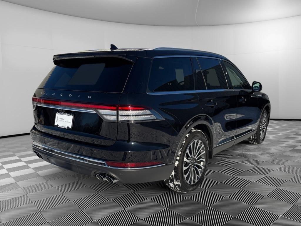 used 2022 Lincoln Aviator car, priced at $49,877