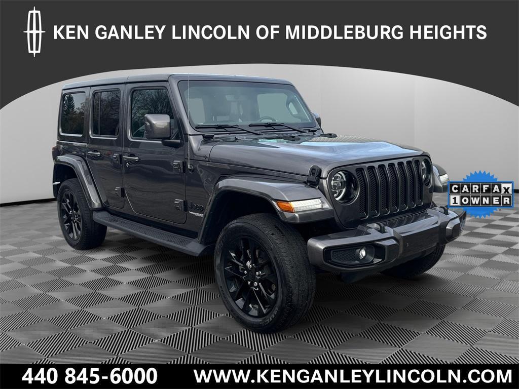 used 2021 Jeep Wrangler Unlimited car, priced at $34,987