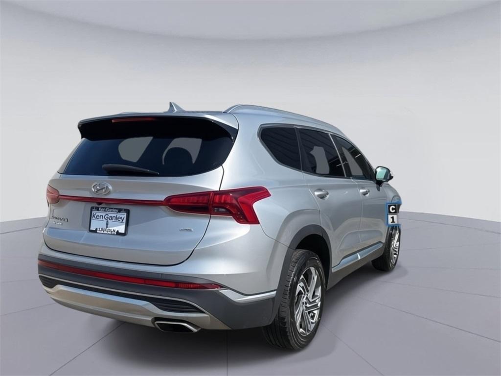used 2021 Hyundai Santa Fe car, priced at $21,497