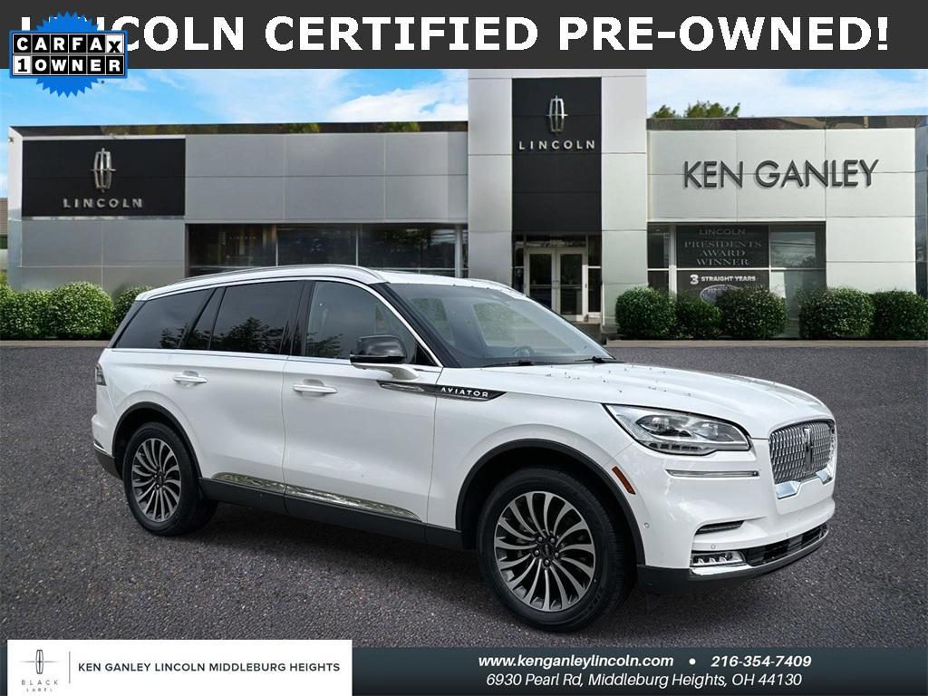 used 2022 Lincoln Aviator car, priced at $45,975
