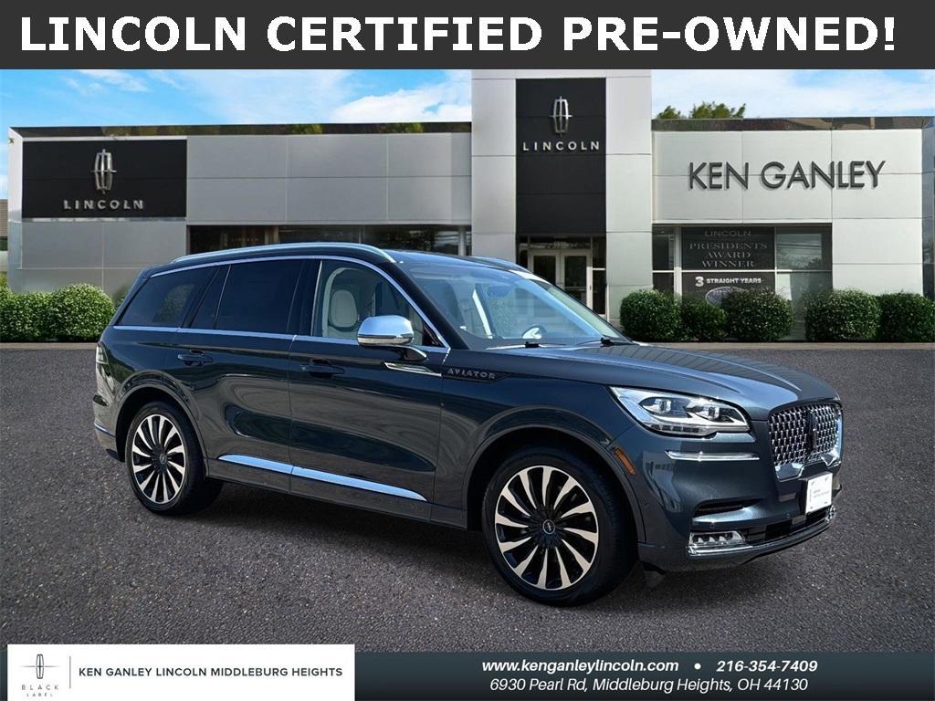 used 2021 Lincoln Aviator car, priced at $53,915