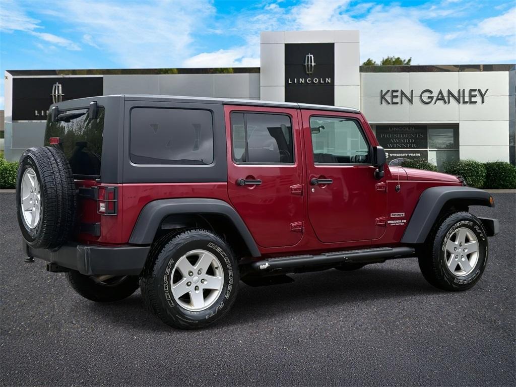 used 2011 Jeep Wrangler Unlimited car, priced at $16,857