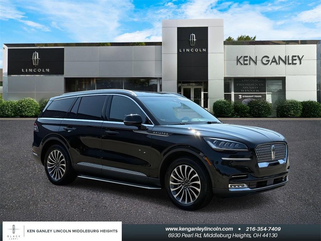 used 2021 Lincoln Aviator car, priced at $43,920