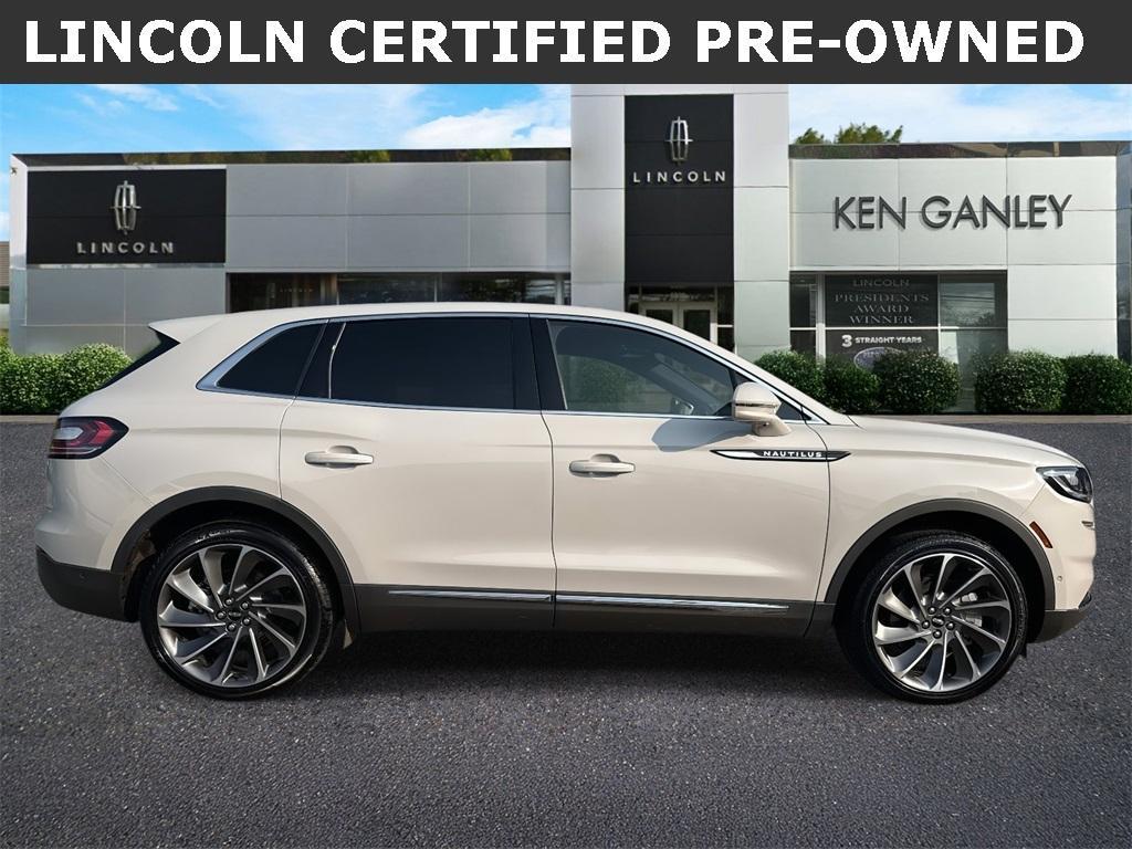 used 2022 Lincoln Nautilus car, priced at $43,200
