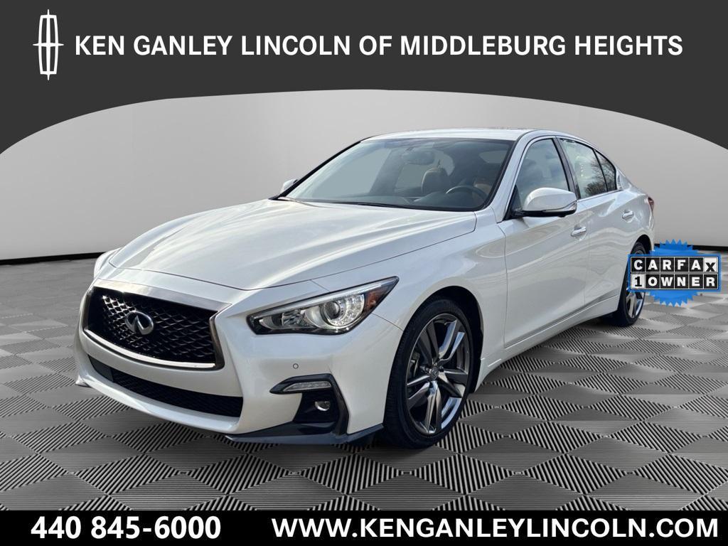 used 2021 INFINITI Q50 car, priced at $29,787