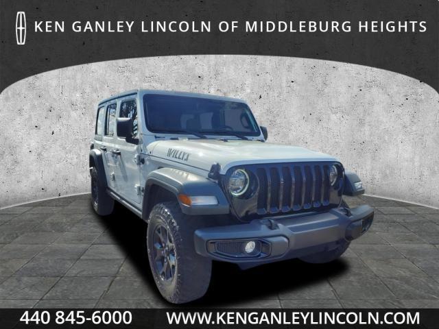 used 2022 Jeep Wrangler Unlimited car, priced at $32,485
