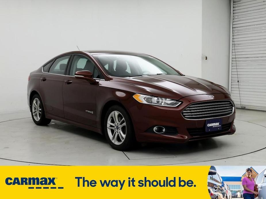 used 2016 Ford Fusion Hybrid car, priced at $13,599