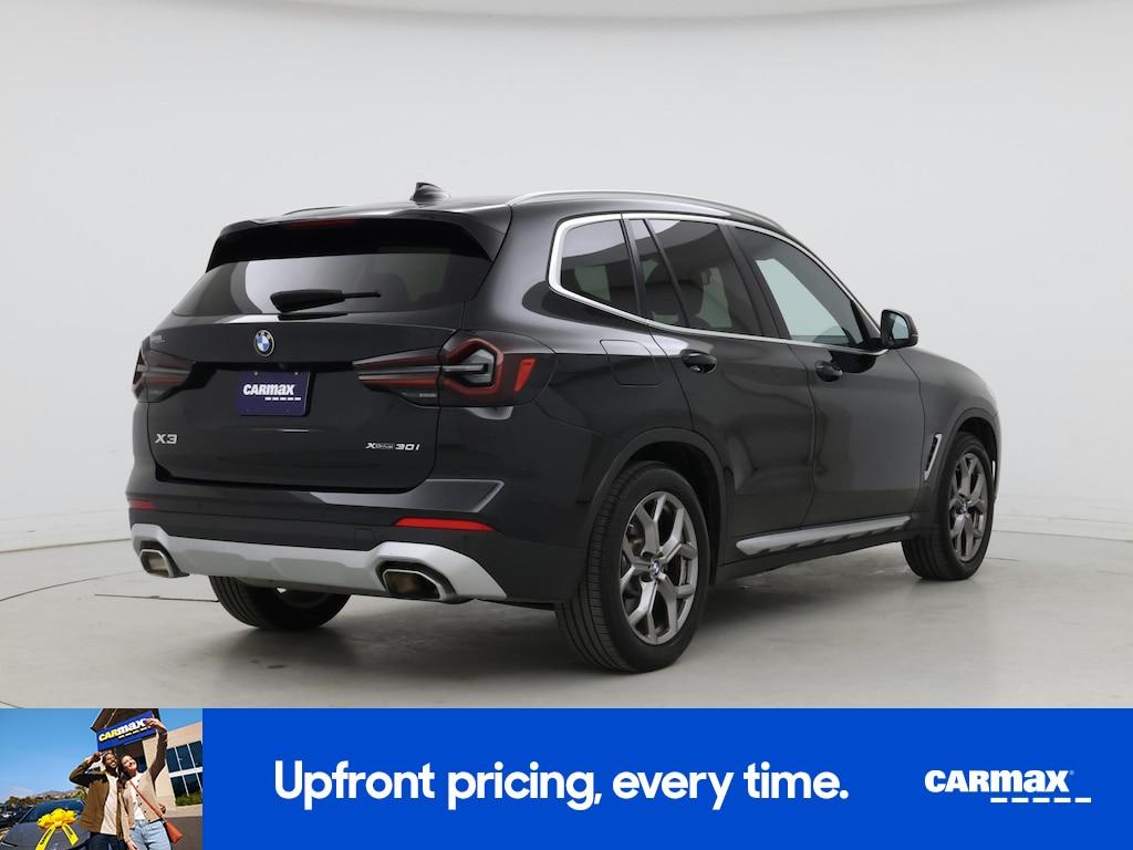 used 2022 BMW X3 car, priced at $35,998