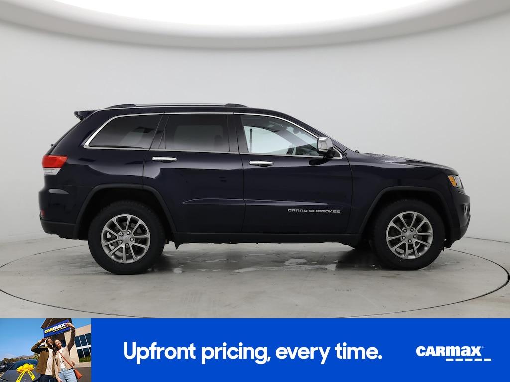 used 2015 Jeep Grand Cherokee car, priced at $15,998