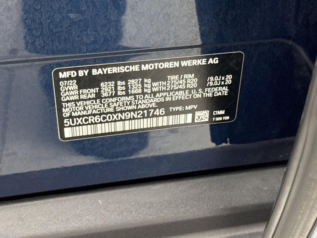 used 2022 BMW X5 car, priced at $42,999