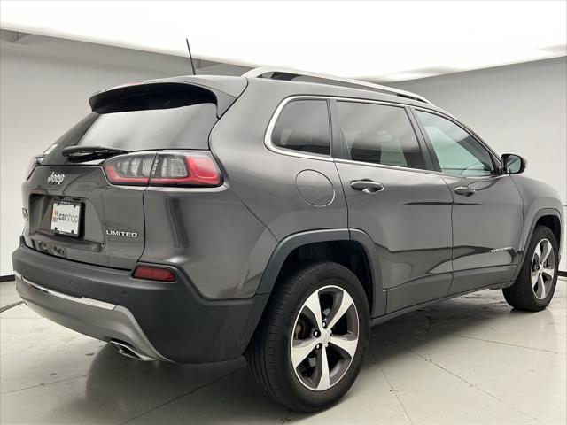 used 2021 Jeep Cherokee car, priced at $22,549