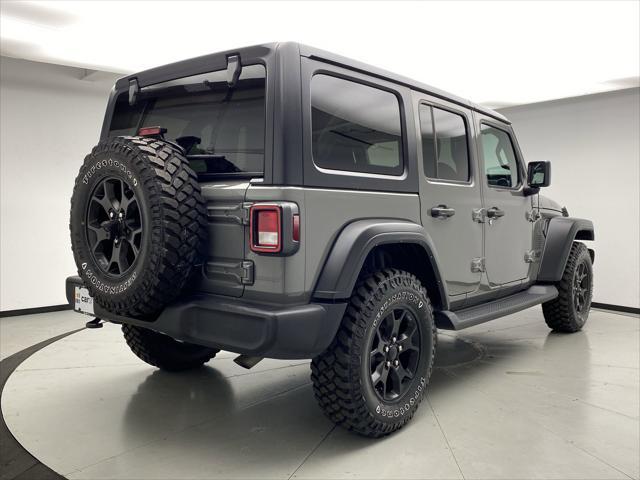 used 2021 Jeep Wrangler car, priced at $33,297